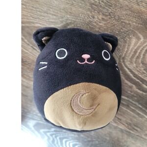 Squishmallows Monk the Black Cat 5 Inch Halloween Celestial Moon Plush Toy #5
